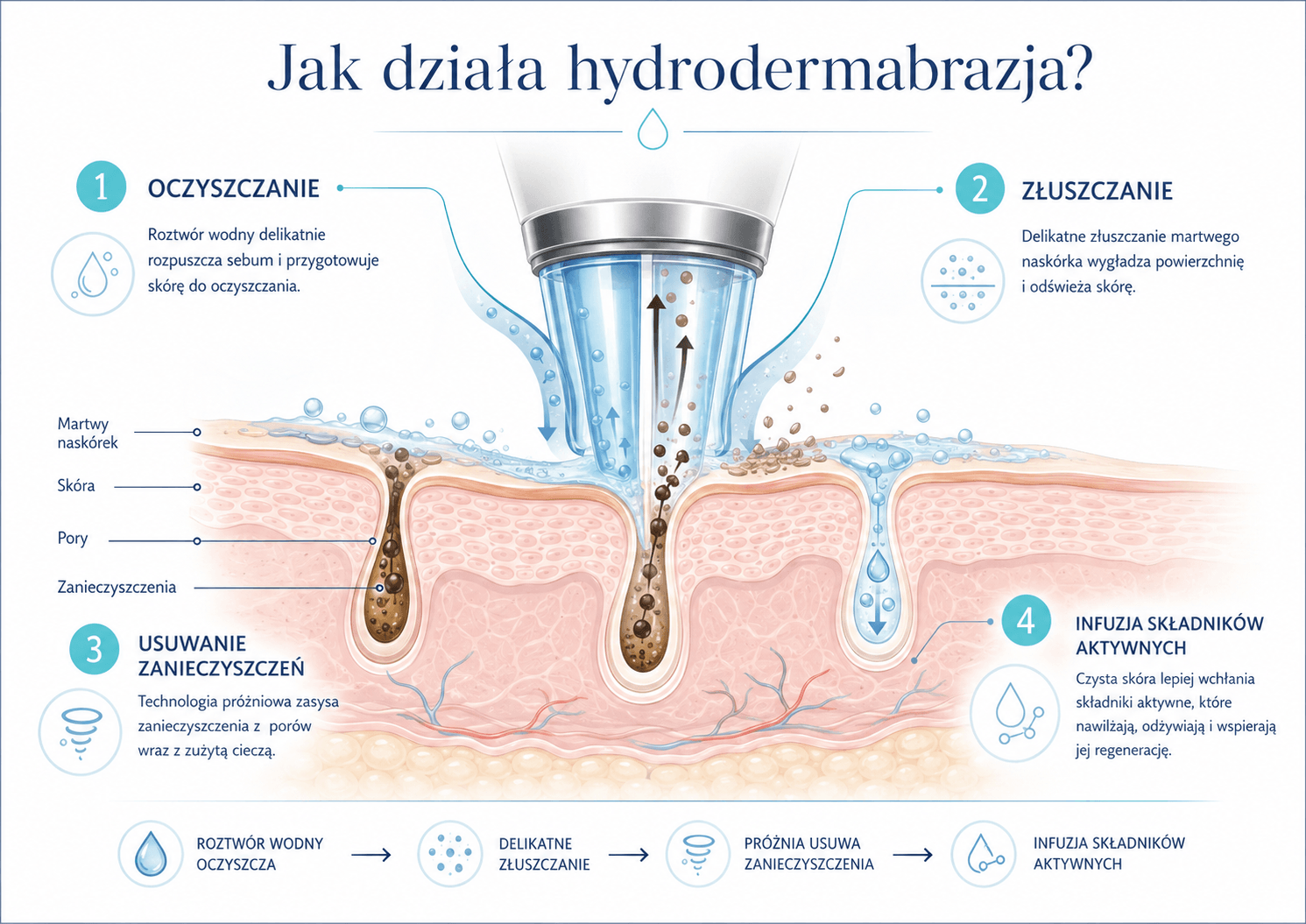 Oczyszczanie wodorowe Wrocław – dogłębne oczyszczenie i nawilżenie skóry